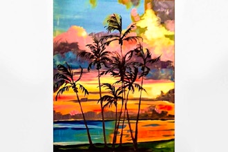 Paint Nite: Island Palms